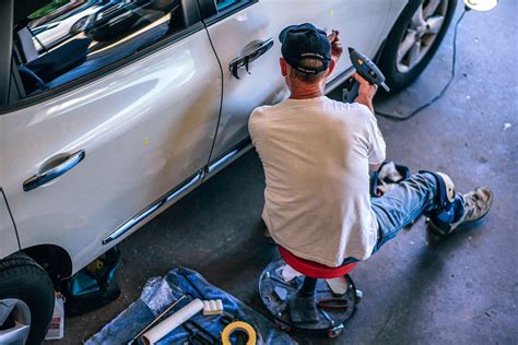 how to remove a dent from car door 6