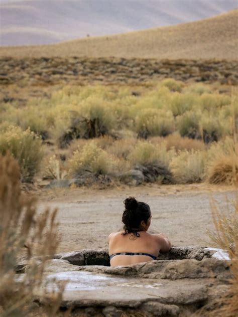 Hot Springs Mammoth Lakes California A Highway Must