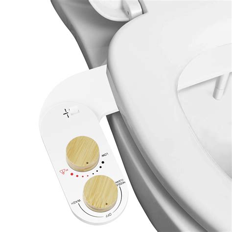 Jecatiy Hot And Cold Bidet Non Electric Bidet Attachment For Toilet Warm Water Cold To Warm