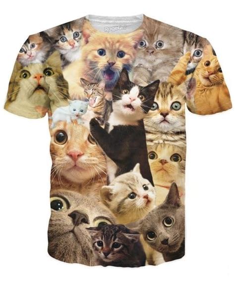 Surprised Cats T Shirt Novelty T Ideas