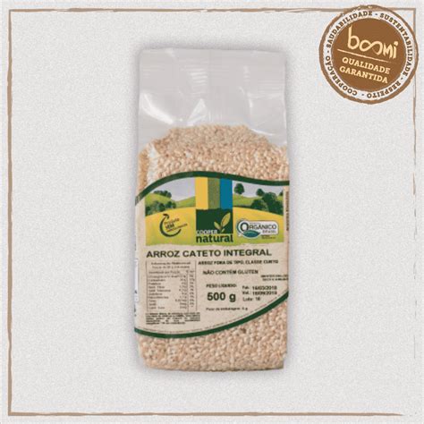 Arroz Cateto Integral Org Nico Coopernatural G Boomi