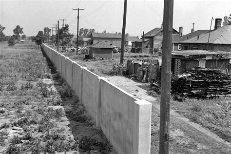 Detroit Segregation Wall Still Stands A Stark Reminder Of Racial Divisions