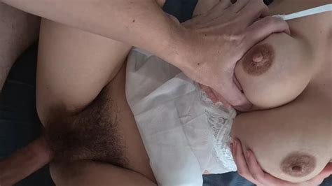 Huge Cumshot On My Wife S Hairy Pussy After A Good Fucking Amateur Porn Feat Cherrydream