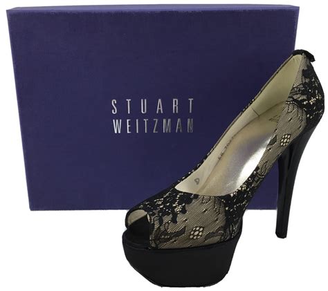 Stuart Weitzman Lillie Nude Luxe Lace Woman Size U Gem