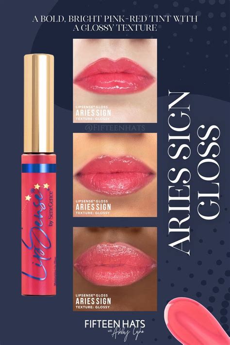 Aries Sign Gloss Limited Edition In Lipsense Gloss Aries Sign