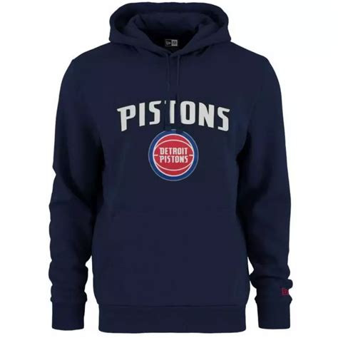 New Era Nba Detroit Pistons Team Logo Regular Hoody