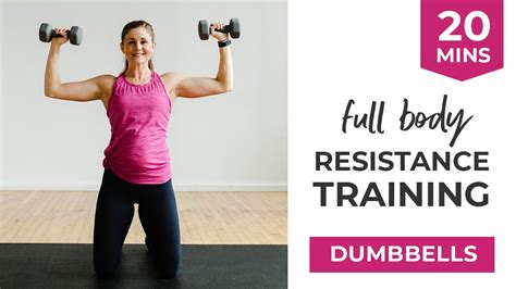 7 Best Full Body Resistance Training Exercises For Women Dumbbell