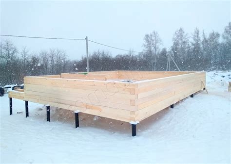 Дом из бруса в Белгородской области — 970500 руб.