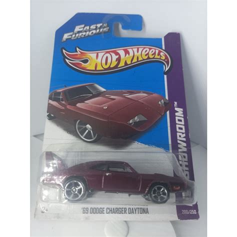 Jual Hot Wheels 69 Dodge Charger Daytona Purple Fast Furious Shopee Indonesia