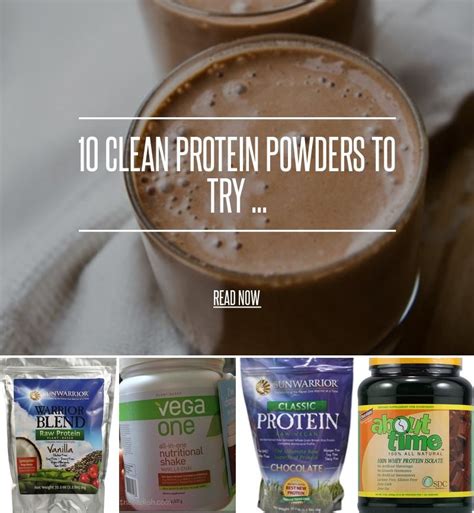 10 Clean Protein Powders To Try