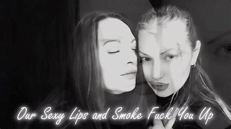 Our Sexy Lips And Smoke Fuck You Up Mistress Misha Goldy Clips Sale