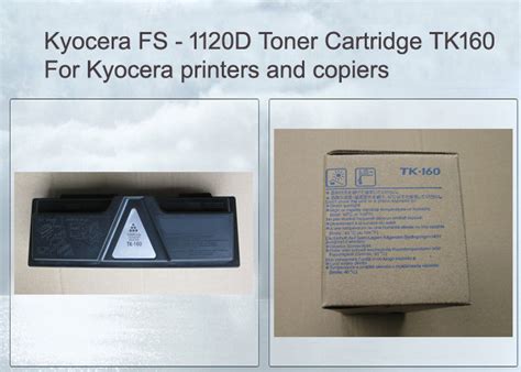 Kyocera Mita TK-160 Toner Cartridges Part Number 1T02LY0NL0 With ...
