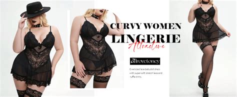 Alrovetoney Women Plus Size Babydoll Lingerie Lace Chemise Mesh Sleepwear Strappy Sexy Nightgown