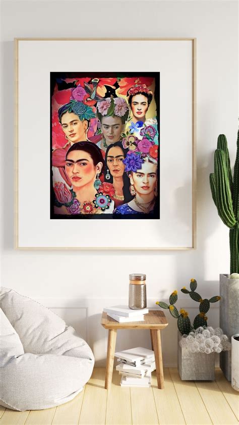 Frida Kahlos Poster Frida Kahlos Wall Art Frida Kahlos Print Frida