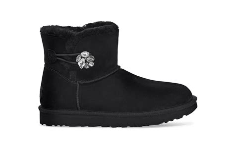 Ugg Mini Bailey Button Gem Classic Boot For Women Ugg® Uk