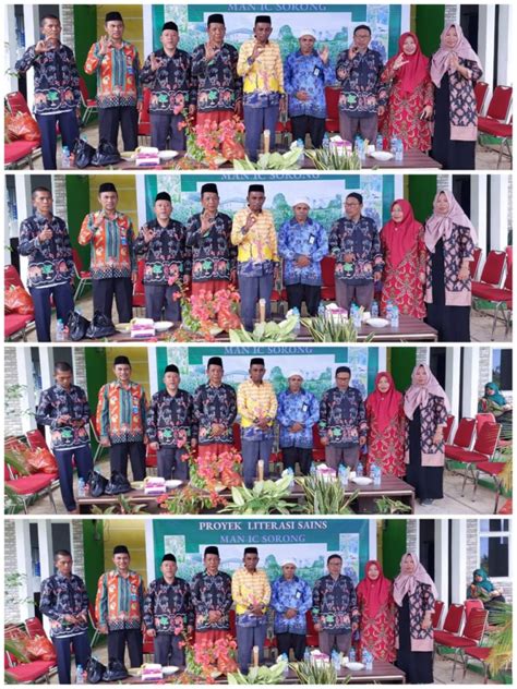 Panen Raya Proyek Literasi Sains Man Insan Cendekia Sorong MAN IC SORONG