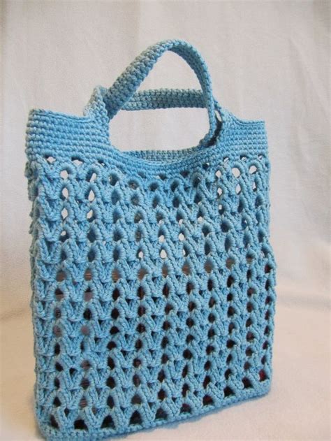 Mesh Grocery Tote Bag Pattern Literacy Basics