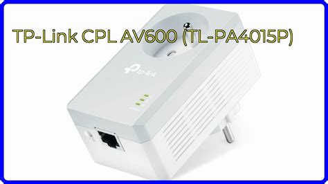 Bewertung Tp Link Cpl Av Tl Pa P Wesentliche