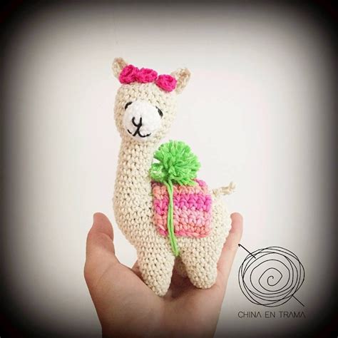 Amigurumi A Crochet Llama A Crochet Llama Tejida A Crochet Amigurumi