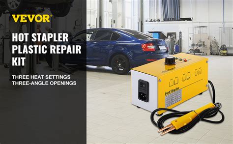 VEVOR Hot Stapler Plastic Repair V Stapler Plastic Repair Welder Heat Settings Hot Stapler