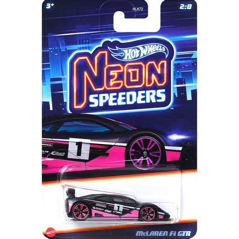 Xe mô hình Hot Wheels Neon Speeders McLaren F GTR Shopee Việt Nam