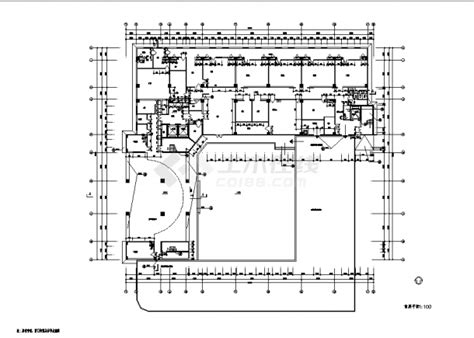 13层某医院综合楼规划设计建筑施工cad图纸医疗建筑土木在线