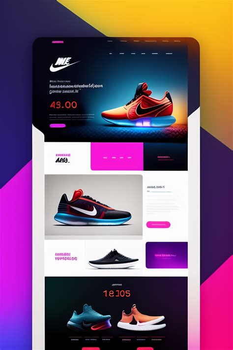 Lexica Shoes Ecommerce Website Landing Page Designs Attractive