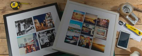 Make a Framed Collage from your Photo Prints - The Frame Works