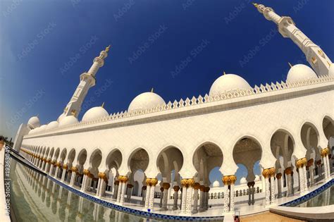 Sheikh Zayed Mosque in Abu Dhabi 02 Stock Photo | Adobe Stock