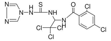 2 4 DI CL N 2 2 2 TRICHLORO 1 3 1 2 4 TRIAZOL 4 YL THIOUREIDO ET