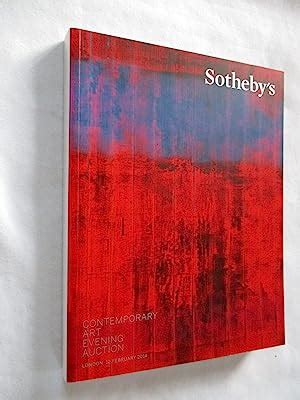 Contemporary Art Evening Auction 12 February 2014 Sotheby S London