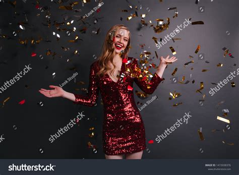 Cute Blonde Woman Dancing