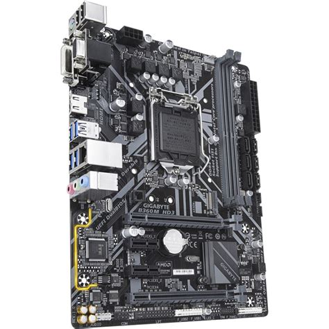 Gigabyte B360M HD3 Intel B360 So.1151 Dual Channel DDR4 mATX Retail ...