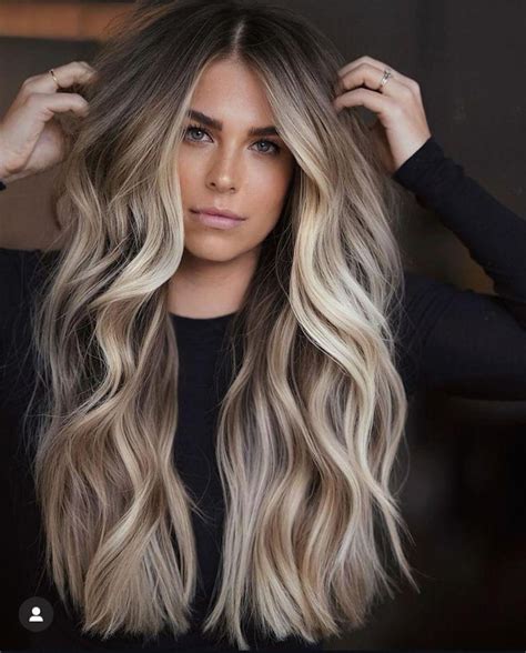 Blonde Balayage Light Root Melting Root Smudge Human Hair Lace Front Wig Balayage Wavy Wig