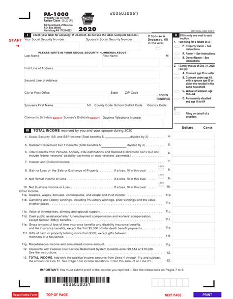 Eligibility For Pennsylvania Property Tax Rebate