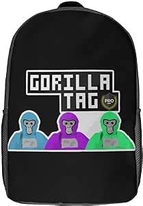 Amazon Bziynez Gorilla Tag Backpack Funny Cartoon Monkey Bookbag