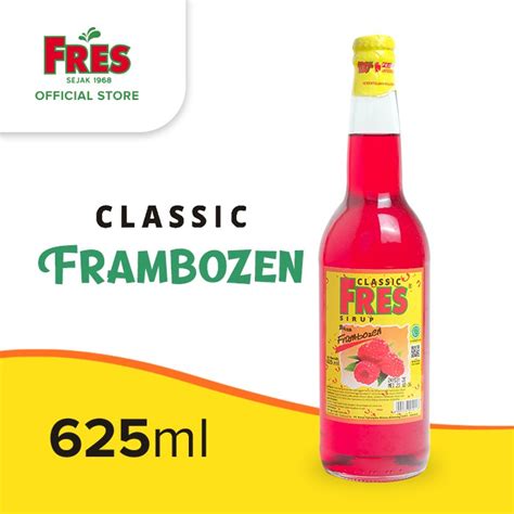 Jual Sirup Fres Classic Frambozen 625ml Shopee Indonesia