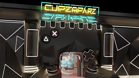 3D model Cyberpunk Arcade VR / AR / low-poly | CGTrader