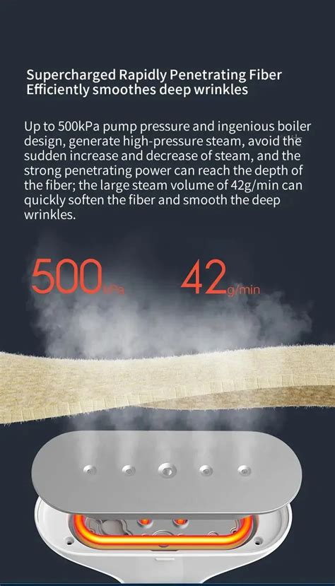 Xiaomi Mijia Supercharged Electric Garment Steamer Multi-angle Ironing ...