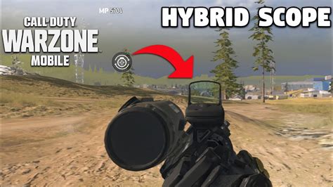 How Hybrid Scope Feature Works In Warzone Mobile Youtube