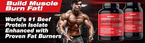 Musclemeds Carnivor Shred Fat Burning Hydrolized Beef