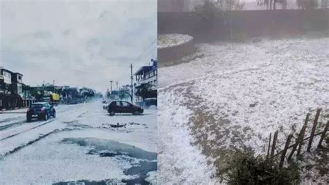 Over 4400 Houses Damaged Due To Hailstorm In Assam Assam Hailstorm