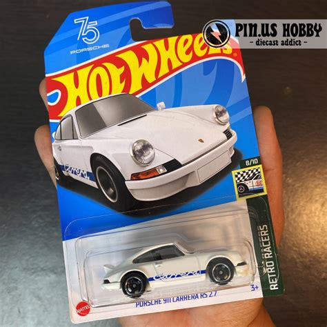 Jual Hotwheels Porsche Carrera Rs Putih White Original Hot