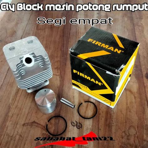 Jual Cylinder Block Blok Komplit Mesin Potong Rumput Model Segi Empat