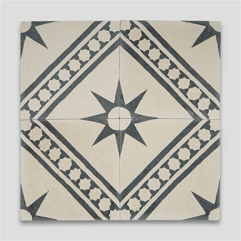 Bel Air Encaustic Cement Tile Otto Tiles Design