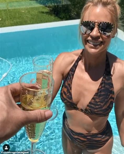 Sonia Kruger Flaunts Her Toned Bikini Body As The Smiling Star