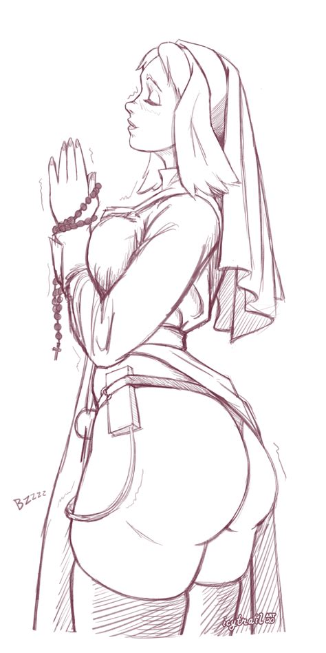 Nun By IcyTrailArt Hentai Foundry