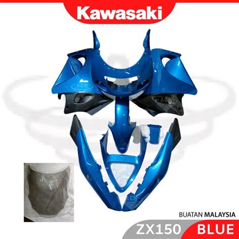 Kawasaki Zx Zx Full Body Cover Set Coverset Kosong Bodyset Color