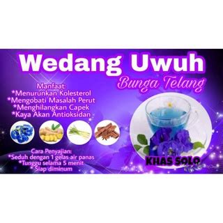 Jual Wedang Uwuh Telang Rempah Paling Komplit Khas Solo Kemasan Bks