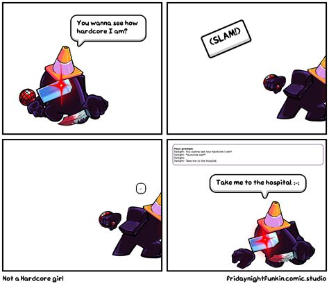 Not A Hardcore Girl Comic Studio